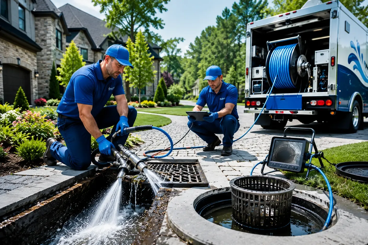 Local outdoor drain cleaning professionals in Pointblank, TX
